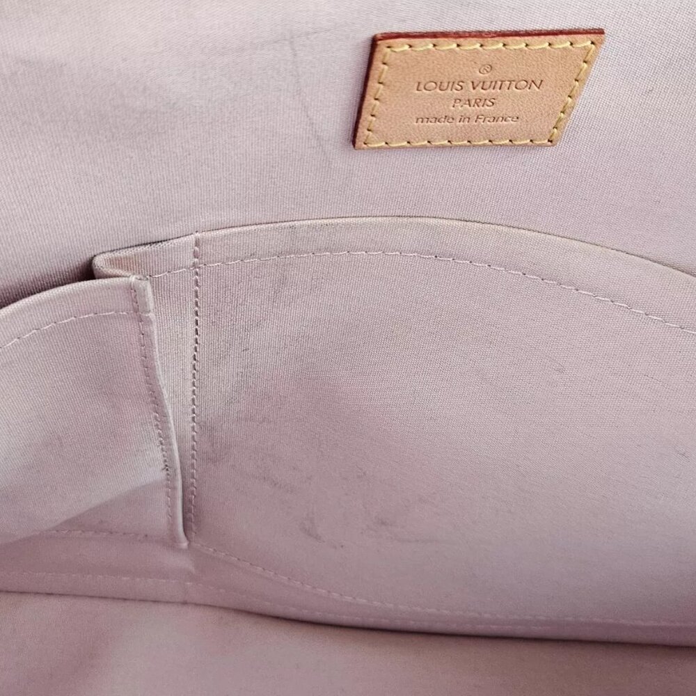 Louis Vuitton Handbag VERNIS Alma PM Rose Florentin Bag Monogram Made in Spain - Picture 9 of 13